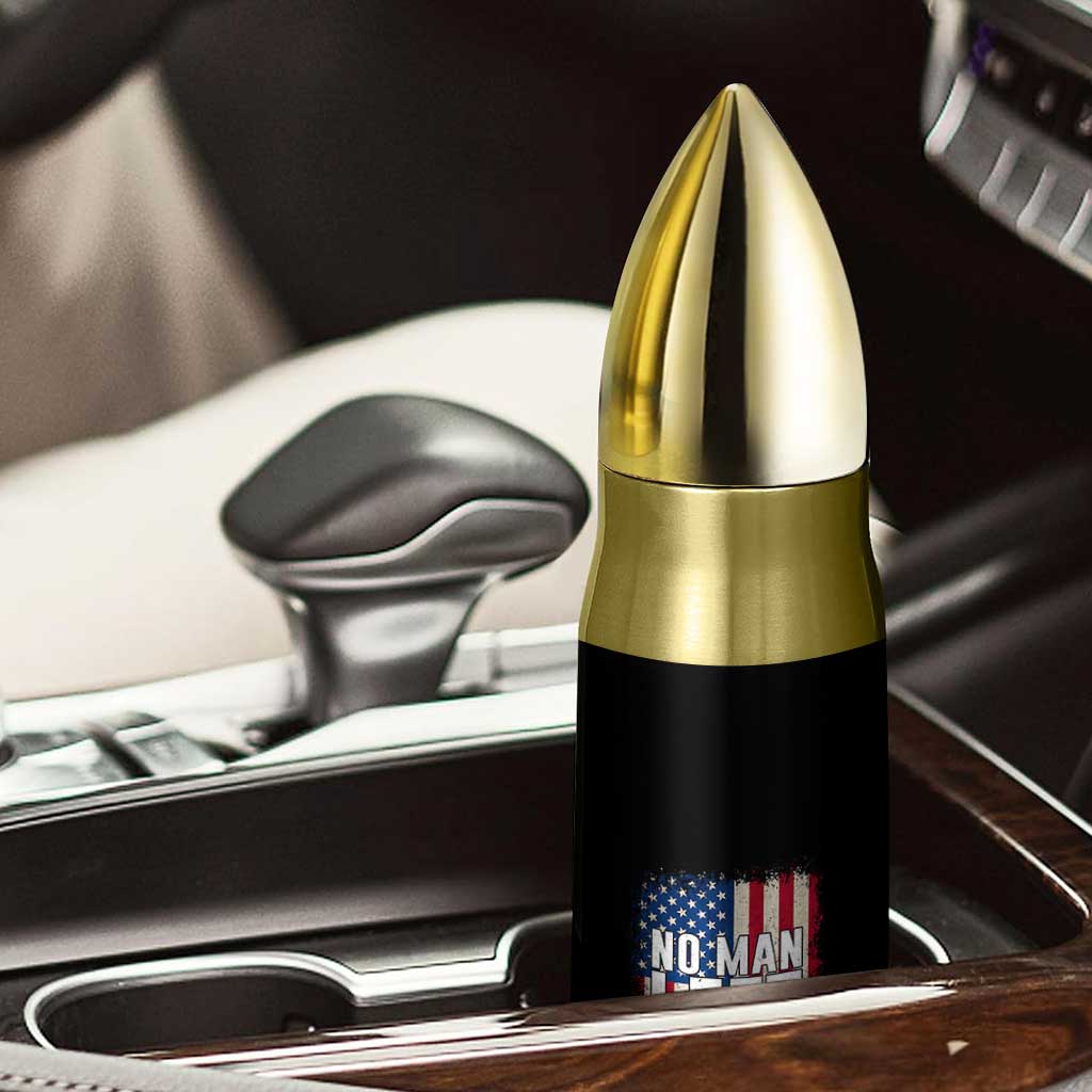 No Man Left Behind Patriotic Bullet Tumbler Distressed American Flag TS02 Print Your Wear