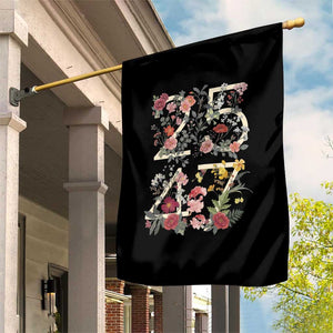 2547 Wildflower Floral Graphic Garden Flag Subtle Coded 25th Amendment Political Satire Aesthetic TS02 Print Your Wear