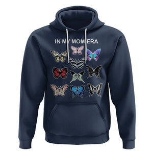 In My Mom Era Hoodie Retro Butterfly Mother's Day TS02 Navy Printyourwear