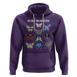 In My Mom Era Hoodie Retro Butterfly Mother's Day TS02 Purple Printyourwear