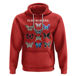 In My Mom Era Hoodie Retro Butterfly Mother's Day TS02 Red Printyourwear