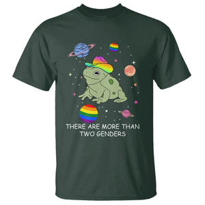 LGBT Pride Frog T Shirt There Are More Than Two Genders Equality TS02 Dark Forest Green Printyourwear