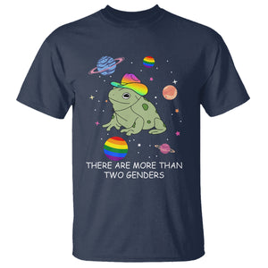 LGBT Pride Frog T Shirt There Are More Than Two Genders Equality TS02 Navy Printyourwear