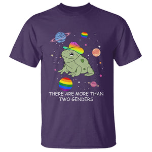 LGBT Pride Frog T Shirt There Are More Than Two Genders Equality TS02 Purple Printyourwear