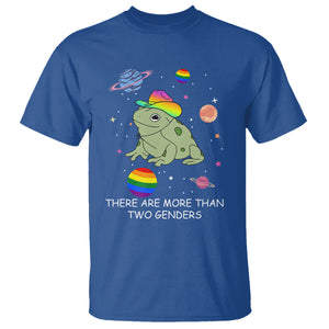 LGBT Pride Frog T Shirt There Are More Than Two Genders Equality TS02 Royal Blue Printyourwear