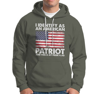 I Identify As An American Patriot This Is My Pride Flag Hoodie TS02 Printyourwear