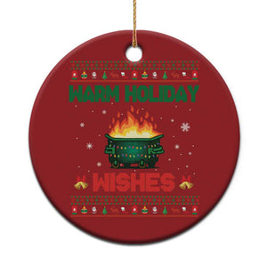 Xmas Dumpster Fire Christmas Ornament Warm Holiday Wishes TS02 Print Your Wear