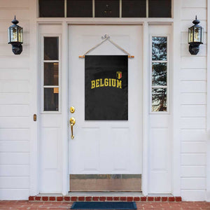 Vintage Belgium Varsity Style Distressed Graphic Garden Flag Classic Collegiate Belgian Pride TS02 Print Your Wear