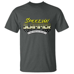 Speedway Slammer Indiana 2025 T Shirt TS02 Dark Heather Print Your Wear
