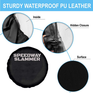 Speedway Slammer 2025 Spare Tire Cover Indiana Sarcastic TS02 Print Your Wear