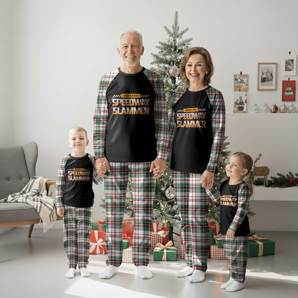 Indiana Speedway Slammer 2025 Plaid Pajama Set Detention Prison TS02 Christmas Plaid Print Your Wear