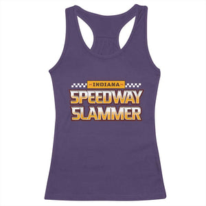 Indiana Speedway Slammer 2025 Racerback Tank Top Detention Prison TS02 Purple Print Your Wear