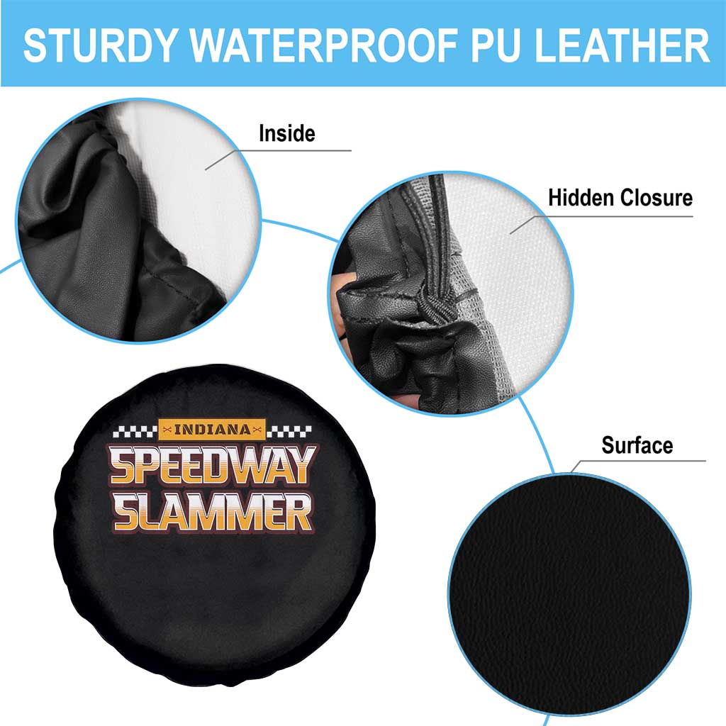 Indiana Speedway Slammer 2025 Spare Tire Cover Detention Prison TS02 Print Your Wear