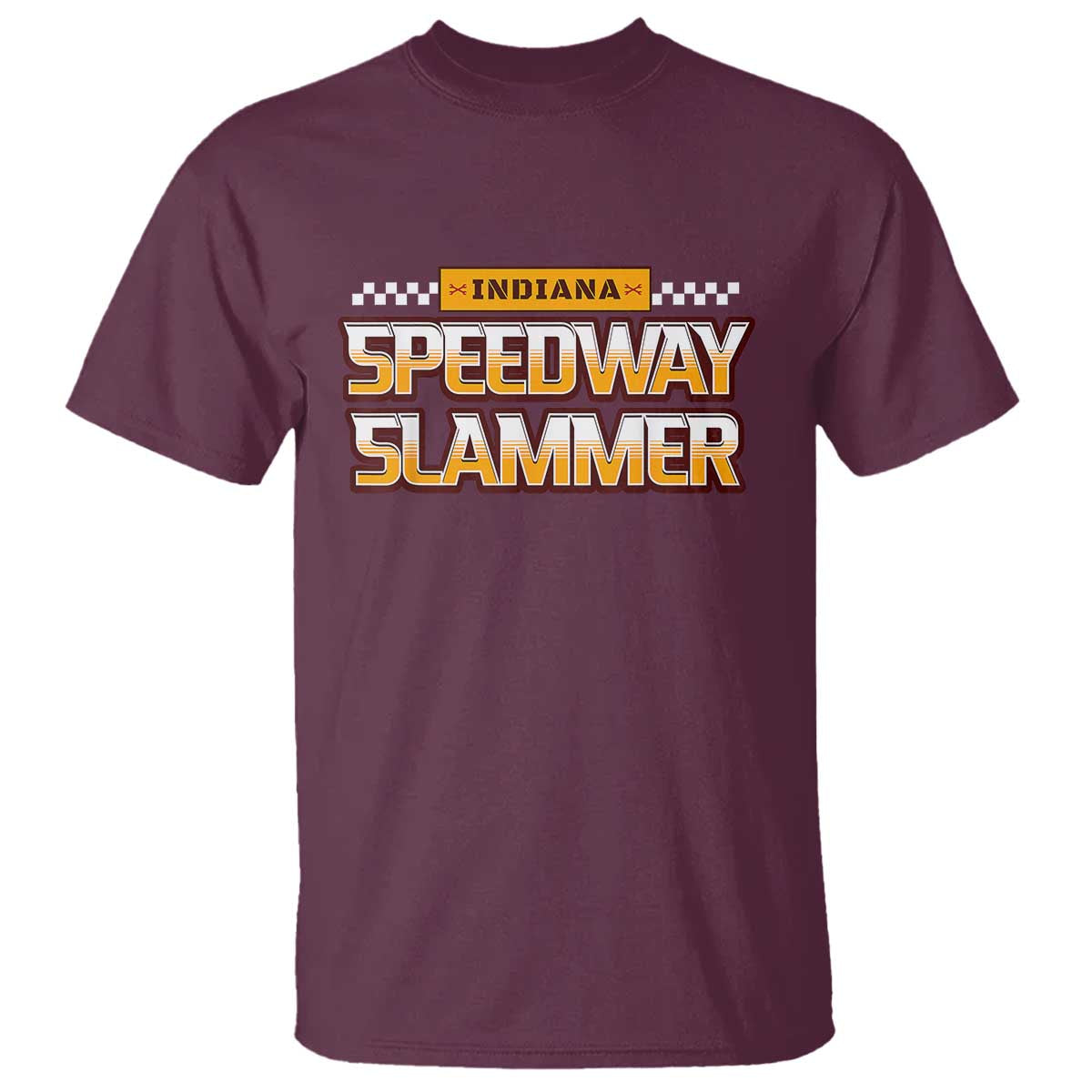 Indiana Speedway Slammer 2025 T Shirt Detention Prison TS02 Maroon Print Your Wear