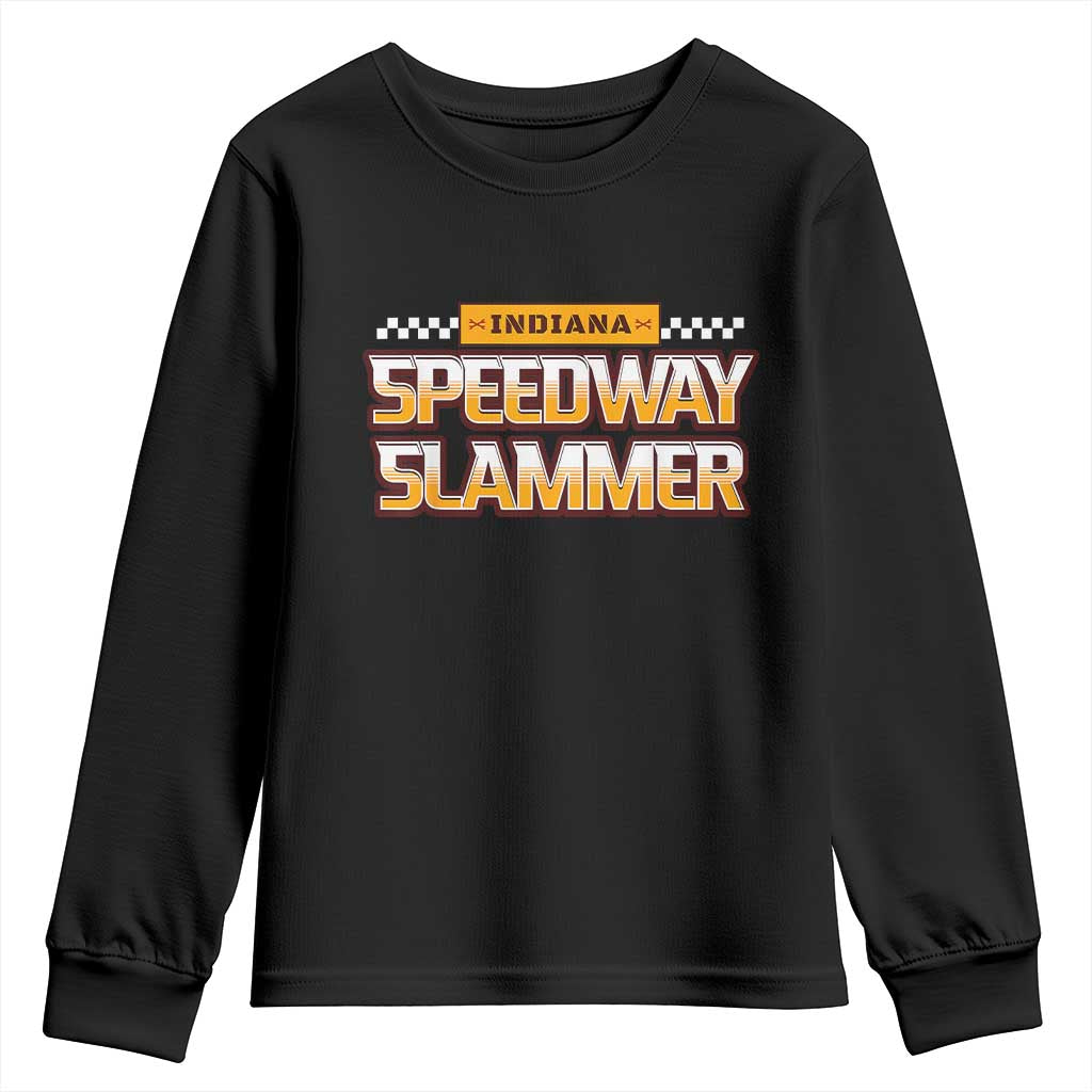 Indiana Speedway Slammer 2025 Youth Sweatshirt Detention Prison TS02 Black Print Your Wear