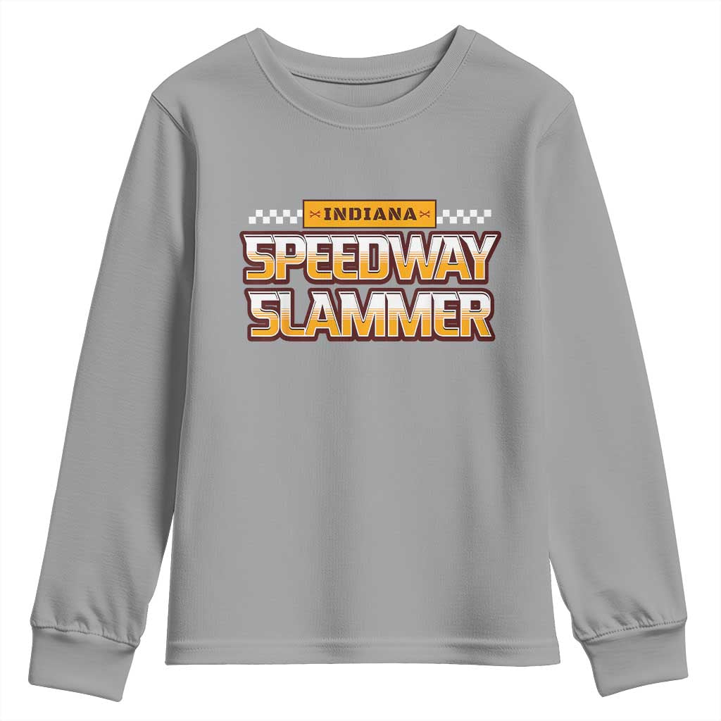 Indiana Speedway Slammer 2025 Youth Sweatshirt Detention Prison TS02 Sport Gray Print Your Wear