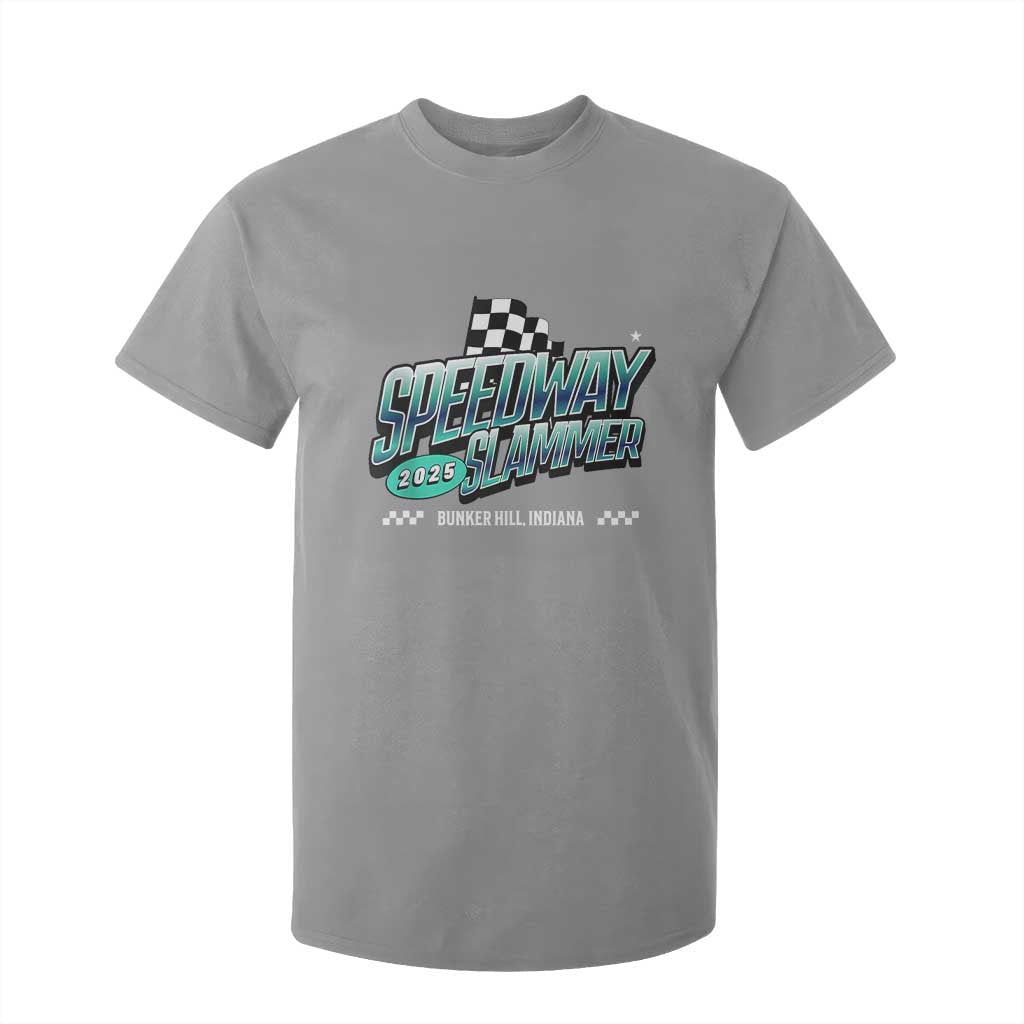 Speedway Slammer 2025 T Shirt For Kid Bunker Hill Indiana TS02 Sport Gray Print Your Wear