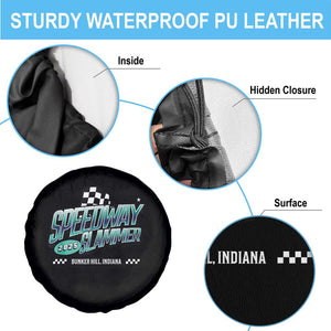 Speedway Slammer 2025 Spare Tire Cover Bunker Hill Indiana TS02 Print Your Wear