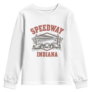 Indiana Speedway Slammer 2025 Youth Sweatshirt Detention Prison Jail TS02 White Print Your Wear