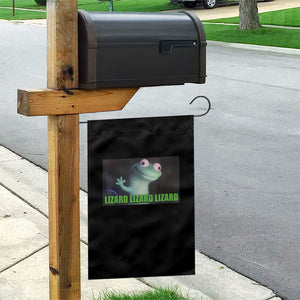 Funny Lizard Lizard Lizard Garden Flag Weirdcore Gecko Meme TS02 Print Your Wear