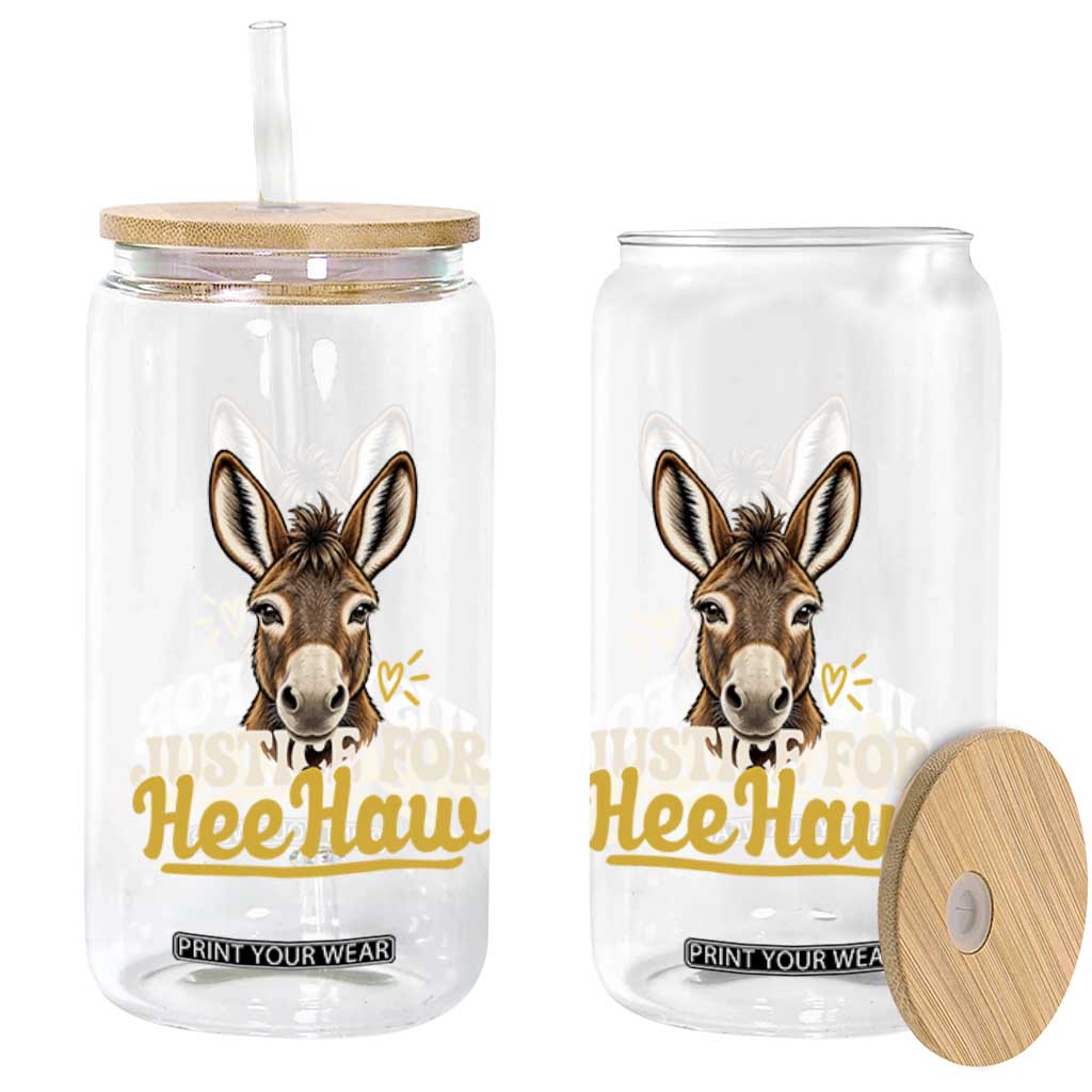 Justice For Heehaw The Donkey Glass Can Animal Rights Advocacy