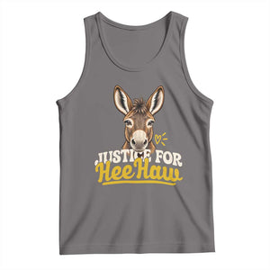 Justice For Heehaw The Donkey Tank Top Animal Rights Advocacy