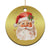 Retro Vintage Christmas Santa Claus Face Xmas Old Fashioned Christmas Ornament TS02 Print Your Wear