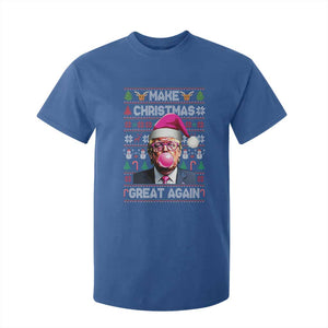 Trump Christmas Pink Bubble Gum T Shirt For Kid Make Christmas Great Again Ugly Sweater TS02 Royal Blue Print Your Wear