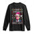 Trump Christmas Pink Bubble Gum Long Sleeve Shirt Make Christmas Great Again Ugly Sweater TS02 Black Print Your Wear