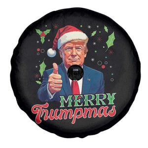 Xmas Trump Spare Tire Cover Merry Trumpmas Donald Santa Festive Xmas TS02 Print Your Wear