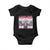 Trump Won 2024 Pink Baby Onesie Daddy's Home TS02 Black Print Your Wear