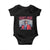 Trump Won 2024 Baby Onesie Daddy's Home TS02 Black Print Your Wear