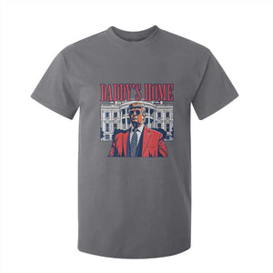 Trump Won 2024 T Shirt For Kid Daddy's Home TS02 Charcoal Print Your Wear