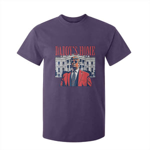 Trump Won 2024 T Shirt For Kid Daddy's Home TS02 Purple Print Your Wear