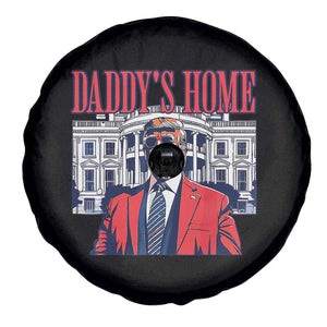 Trump Won 2024 Spare Tire Cover Daddy's Home TS02 Print Your Wear