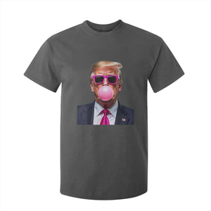 Trump Pink Bubblegum T Shirt For Kid Blowing Bubble Gum TS02 Dark Heather Print Your Wear