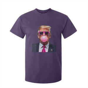 Trump Pink Bubblegum T Shirt For Kid Blowing Bubble Gum TS02 Purple Print Your Wear