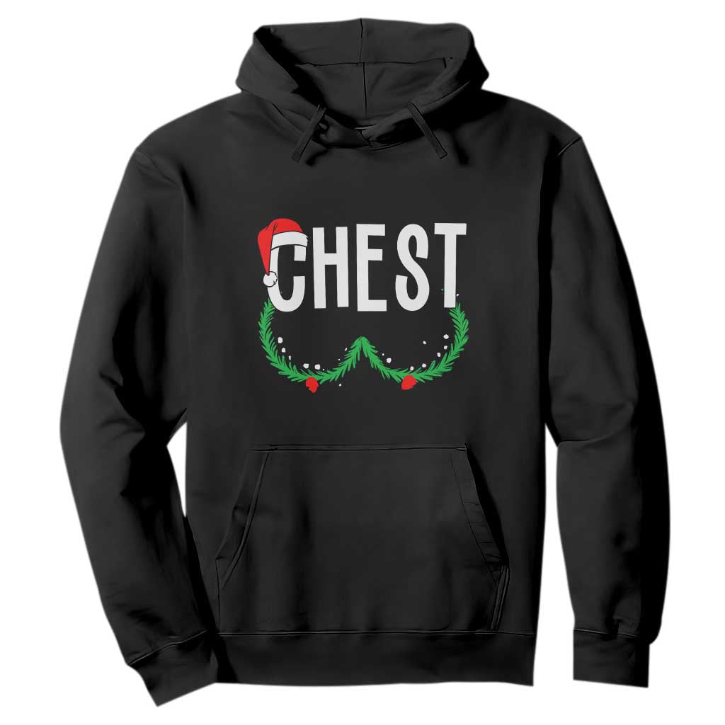 Christmas Matching Couple Hoodie Chestnuts Funny Xmas Chest TS02 Black Print Your Wear