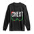 Christmas Matching Couple Long Sleeve Shirt Chestnuts Funny Xmas Chest TS02 Black Print Your Wear