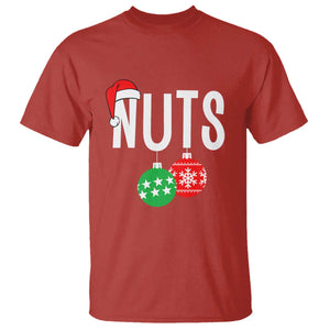 Christmas Matching Couple T Shirt Chestnuts Funny Xmas Nuts TS02 Red Print Your Wear