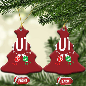 Xmas Matching Couple Christmas Ornament Chestnuts Xmas Funny Nuts TS02 Christmas Tree Red Print Your Wear