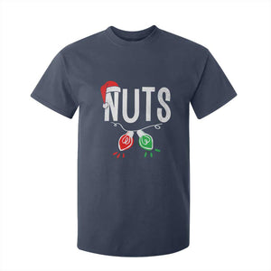 Christmas Matching Couple T Shirt For Kid Chestnuts Xmas Funny Nuts TS02 Navy Print Your Wear