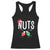 Christmas Matching Couple Racerback Tank Top Chestnuts Xmas Funny Nuts TS02 Black Print Your Wear