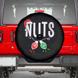 Xmas Matching Couple Spare Tire Cover Chestnuts Xmas Funny Nuts TS02 Black Print Your Wear