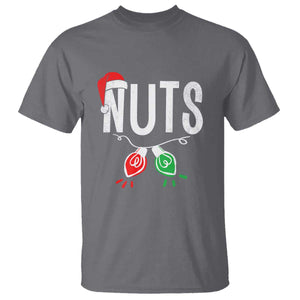 Christmas Matching Couple T Shirt Chestnuts Xmas Funny Nuts TS02 Charcoal Print Your Wear