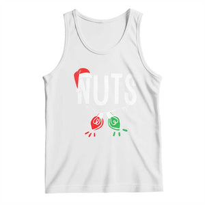 Christmas Matching Couple Tank Top Chestnuts Xmas Funny Nuts TS02 White Print Your Wear