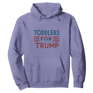 Trump 2024 Hoodie Toddlers for Trump Kids Trump 2024 TS02 Violet Print Your Wear