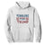 Trump 2024 Hoodie Toddlers for Trump Kids Trump 2024 TS02 White Print Your Wear