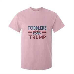 Trump 2024 T Shirt For Kid Toddlers for Trump Kids Trump 2024 TS02 Light Pink Print Your Wear