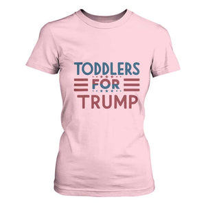 Trump 2024 T Shirt For Women Toddlers for Trump Kids Trump 2024 TS02 Light Pink Print Your Wear